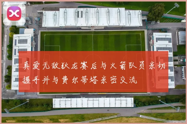 真爱无敌狄龙赛后与火箭队员亲切握手并与费尔蒂塔亲密交流